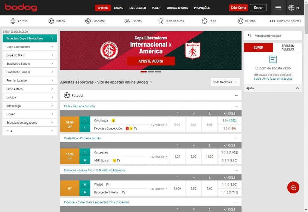 Cssa de apostas